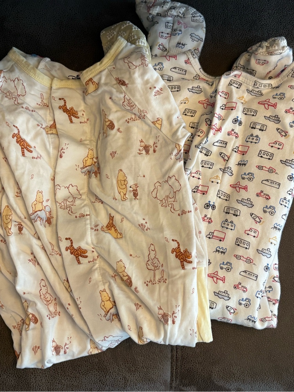 Magnetic Me pajamas, bundle of 2, 12-18 months Winnie the Pooh + cars/planes